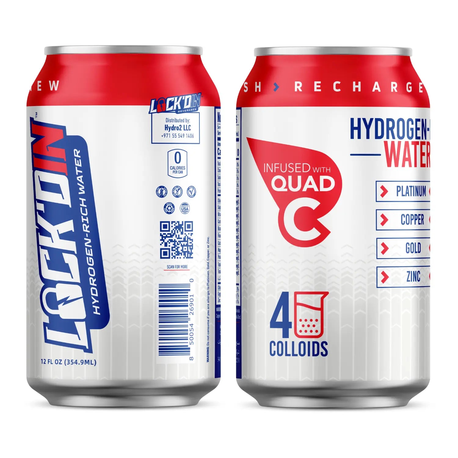 Lock’d In Hydrogen-Rich Water